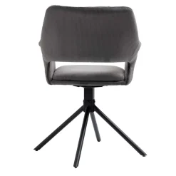 Wohnen Stühle<Tischsessel in Grau Cord - Marc (2er Set)