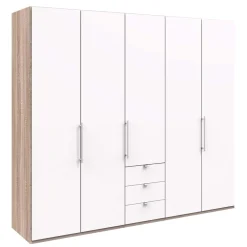 Wohnen Kleiderschränke|Schränke<Top Schlafzimmerschrank mit 2 Falttüren & Tür - Vaclyn