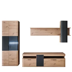Wohnen Wohnwände<Topp Design Anbauwand Set - Vecenda (dreiteilig)
