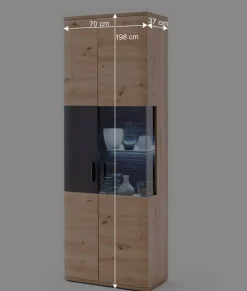 Wohnen Wohnwände<Topp Design Anbauwand Set - Vecenda (dreiteilig)