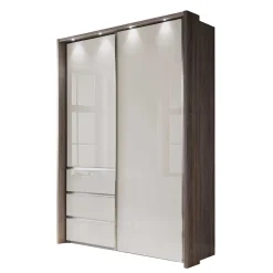 Wohnen Kleiderschränke<Topp Kleiderschrank mit Licht LED - Saluvera