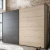 Wohnen Kleiderschränke<Topp Schlafzimmerschrank mit zwei Schwebetüren - Licruva