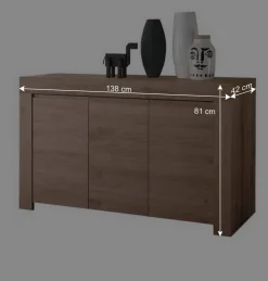 Wohnen Wohnwände<Topp Wohnkombination als Set - Karika (dreiteilig)