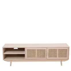 Wohnen Tv & Hifi-Möbel|Lowboards<Trend Design Lowboard mit Wiener Geflecht Türen - Oncinasa