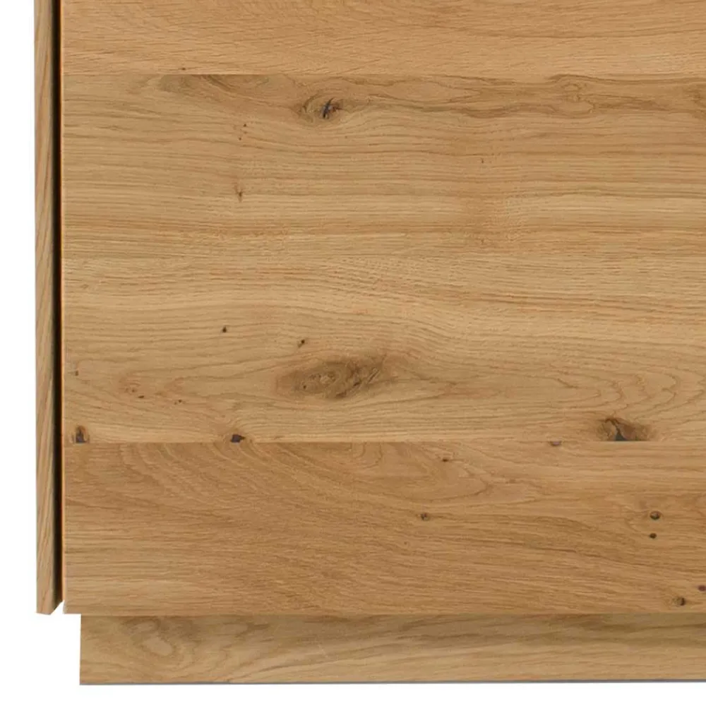 Wohnen Sideboards<3-türige Kommode aus Wildeiche Massivholz - Millena