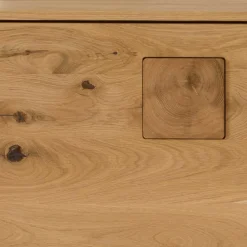 Wohnen Sideboards<3-türige Kommode aus Wildeiche Massivholz - Millena