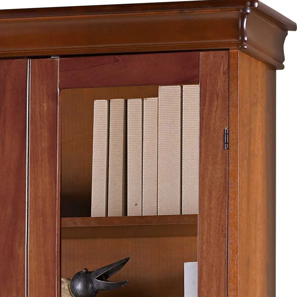 Wohnen Vitrinen|Schränke<2-türige Vitrine im klassischen Stil - Lemerzi