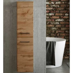 Wohnen Schränke<2-türiger Badschrank - 30x135x35 cm - Arazony