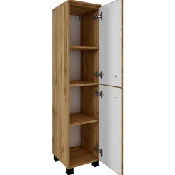 Wohnen Schränke<2-türiger Badschrank - 30x135x35 cm - Arazony