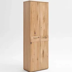 Wohnen Schränke<2-türiger Dielenschrank aus Massivholz - Mabasa