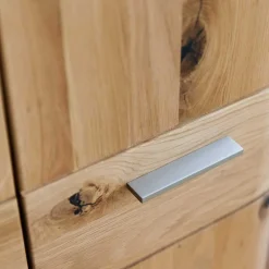 Wohnen Schränke<2-türiger Dielenschrank aus Massivholz - Mabasa