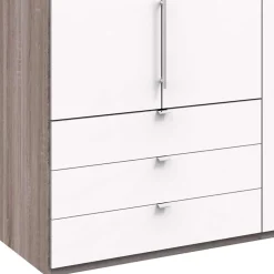 Wohnen Schränke<2-türiger Gleittürenschrank mit drei Schubladen - Tivierto