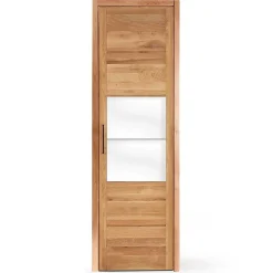 Wohnen Kleiderschränke<1-türiger Kleiderschrank aus Massivholz - Zaisan