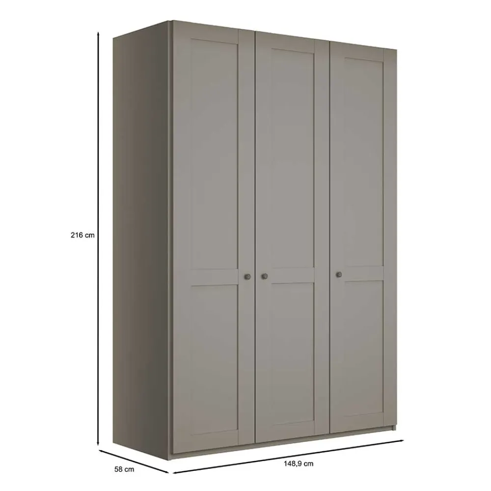 Wohnen Kleiderschränke<3-türiger Kleiderschrank im Modern Country Style - Ridonna