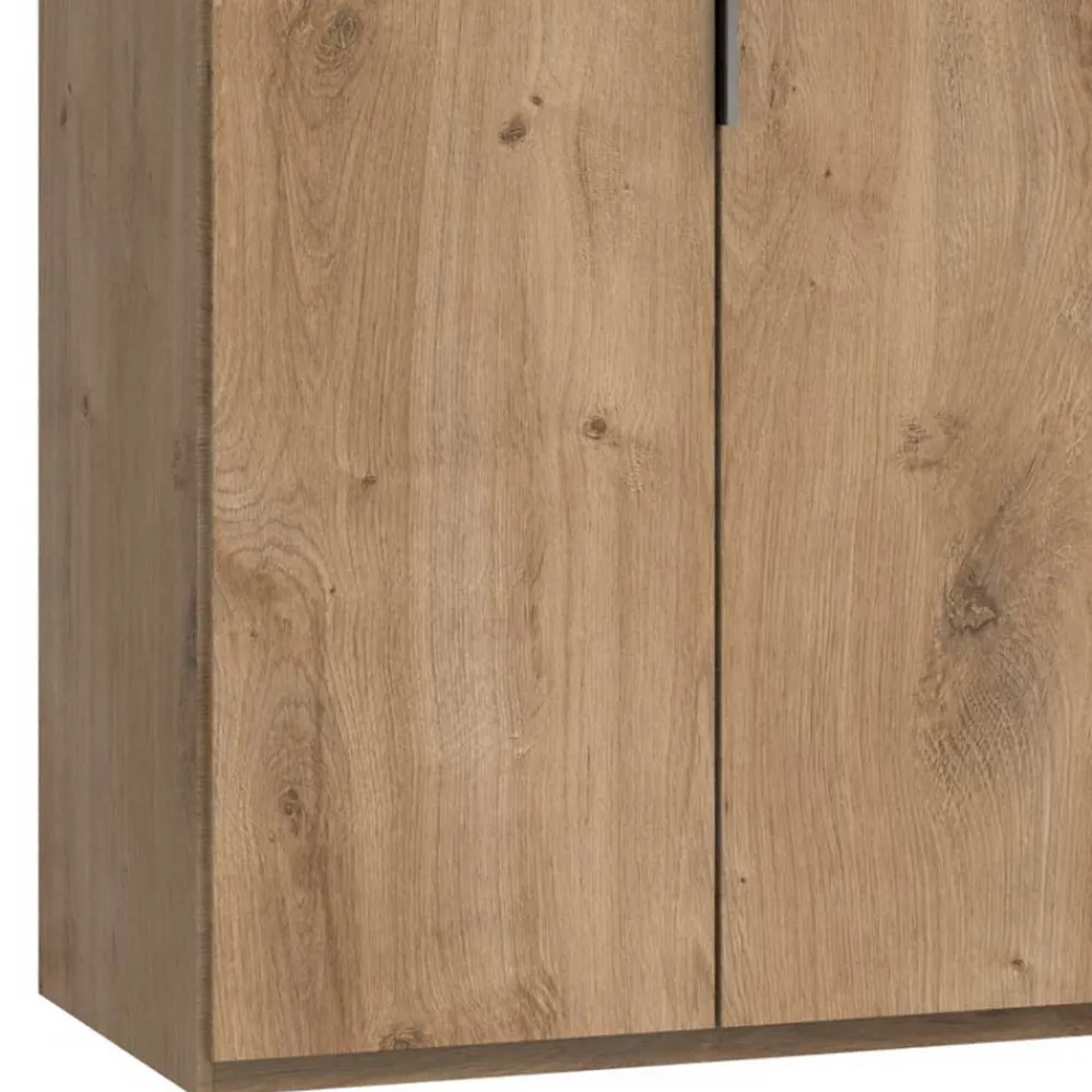 Wohnen Kleiderschränke|Schränke<4-türiger Kleiderschrank im Holz Look - Dagidoyo