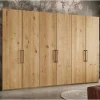 Wohnen Schränke|Kleiderschränke<6-türiger Kleiderschrank in zwei Höhen - Siestago