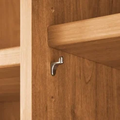 Wohnen Kleiderschränke|Schränke<3-türiger Kleiderschrank in Erle teilmassiv - Hung