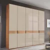 Wohnen Kleiderschränke<5-türiger Kleiderschrank mit Glasfront - Angelina