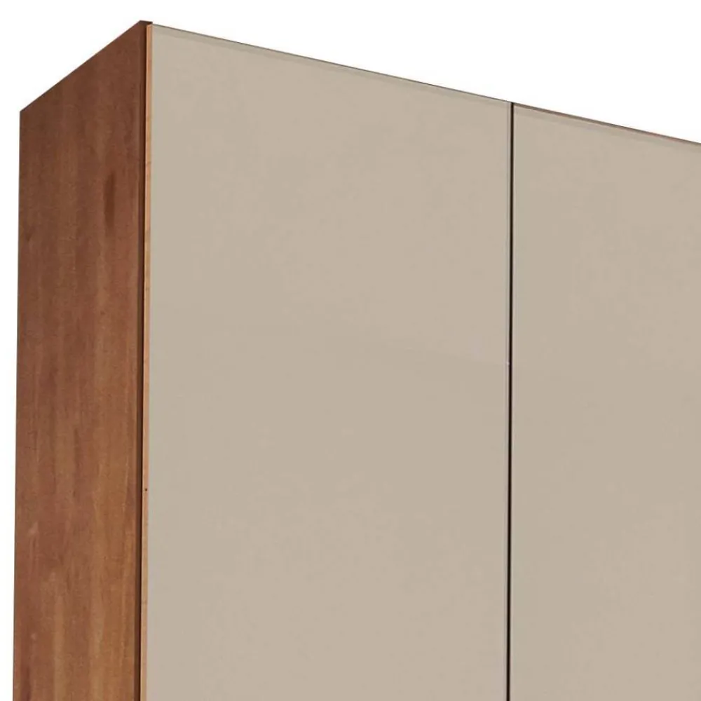 Wohnen Kleiderschränke<5-türiger Kleiderschrank mit Glasfront - Angelina