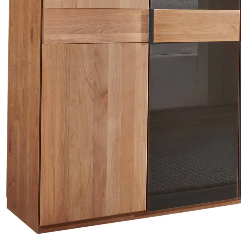 Wohnen Kleiderschränke<8-türiger Kleiderschrank mit sechs Glastüren - Hung