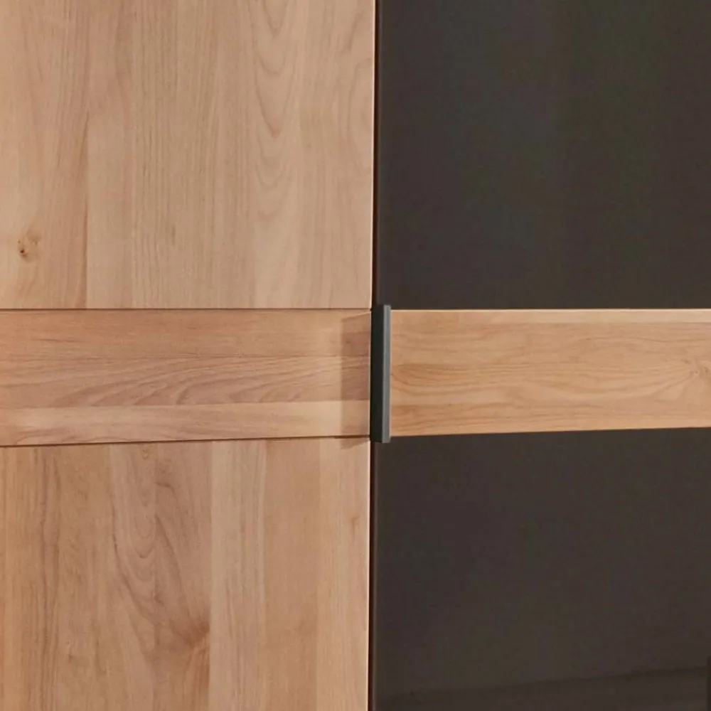 Wohnen Kleiderschränke<8-türiger Kleiderschrank mit sechs Glastüren - Hung
