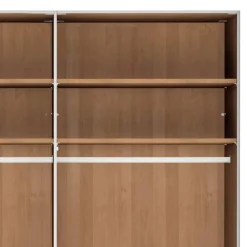 Wohnen Kleiderschränke<8-türiger Kleiderschrank mit sechs Glastüren - Hung