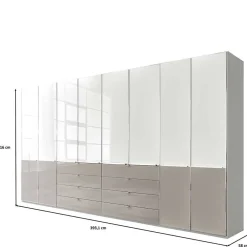 Wohnen Kleiderschränke|Schränke<8-türiger Kleiderschrank mit acht Schubladen - Pascan