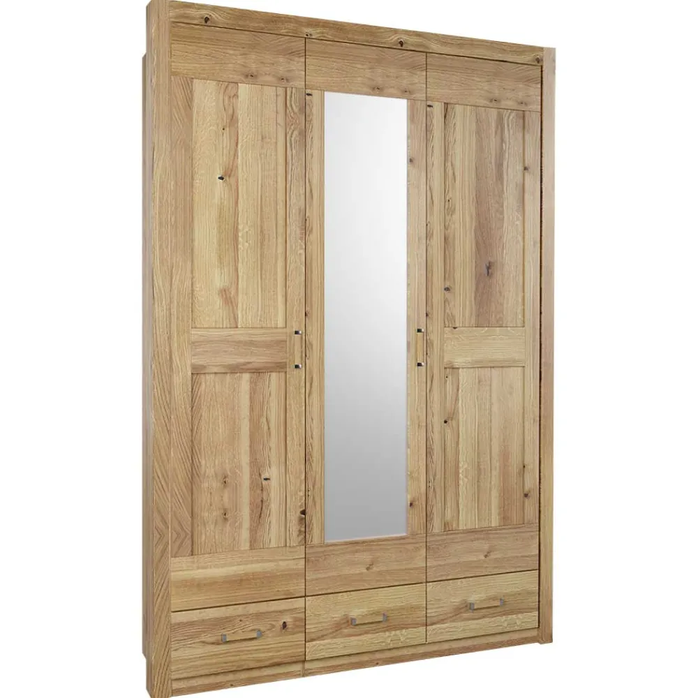 Wohnen Kleiderschränke<3-türiger Kleiderschrank mit 3 Schubladen - Zamron