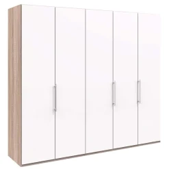 Wohnen Kleiderschränke|Schränke<3-türiger Kleiderschrank mit Falttüren - Vaclyn