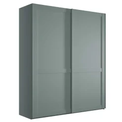 Wohnen Schränke|Kleiderschränke<2-türiger Kleiderschrank mit Schwebetüren - modern - Rajavo