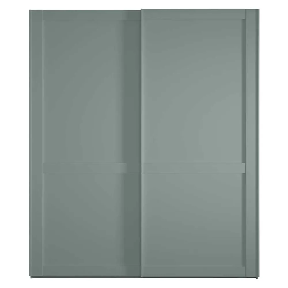Wohnen Schränke|Kleiderschränke<2-türiger Kleiderschrank mit Schwebetüren - modern - Rajavo