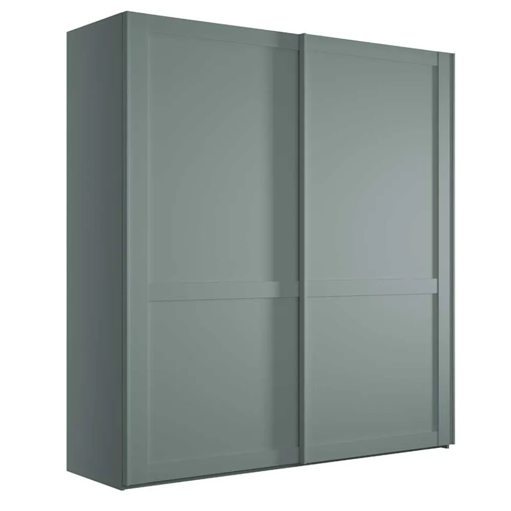 Wohnen Schränke|Kleiderschränke<2-türiger Kleiderschrank mit Schwebetüren - modern - Rajavo