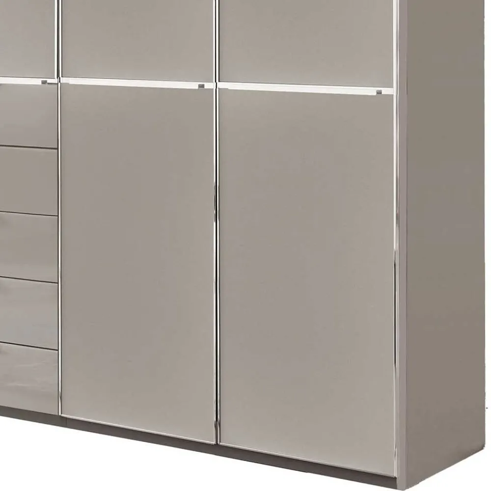 Wohnen Kleiderschränke|Schränke<7-türiger Kombi-Kleiderschrank 345 cm breit - Nucina