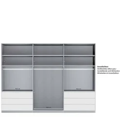 Wohnen Kleiderschränke<3-türiger Schiebetüren-Schrank in Champagner - Rina