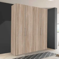 Wohnen Kleiderschränke|Schränke<2-türiger Schlafzimmer Kleiderschrank mit Falttüren - Zayun