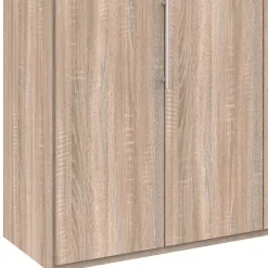 Wohnen Kleiderschränke|Schränke<2-türiger Schlafzimmer Kleiderschrank mit Falttüren - Zayun