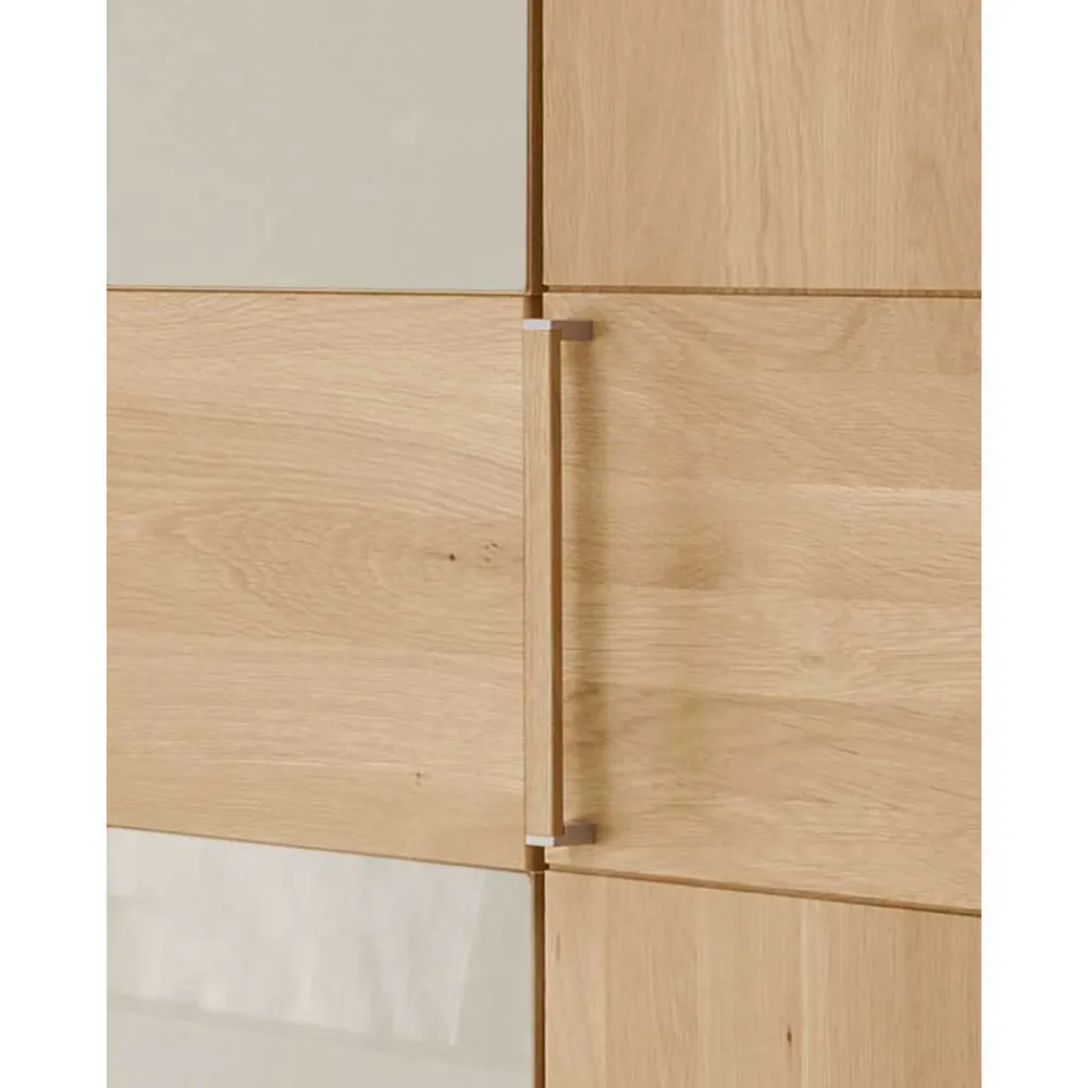 Wohnen Kleiderschränke|Schränke<5-türiger Schlafzimmer Schrank mit fünf Türen - Emdsiva IV