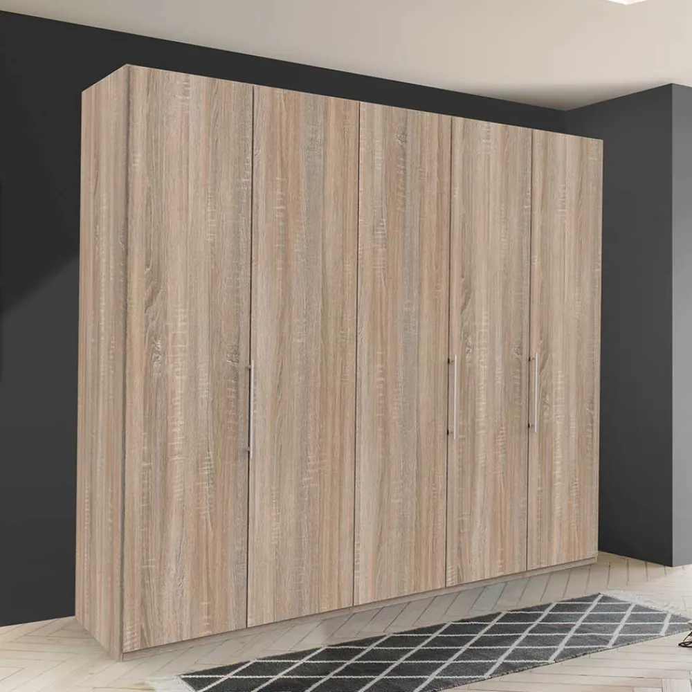 Wohnen Kleiderschränke<3-türiger Schlafzimmerschrank mit Falttüren - Zayun