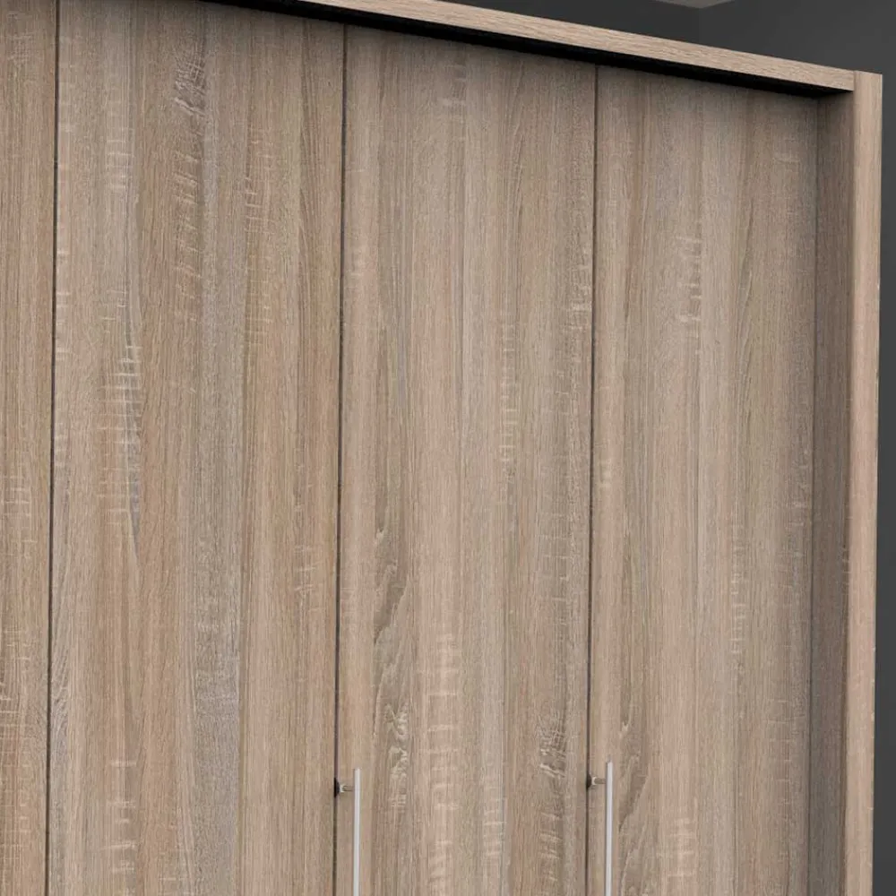 Wohnen Kleiderschränke<3-türiger Schlafzimmerschrank mit Falttüren - Zayun