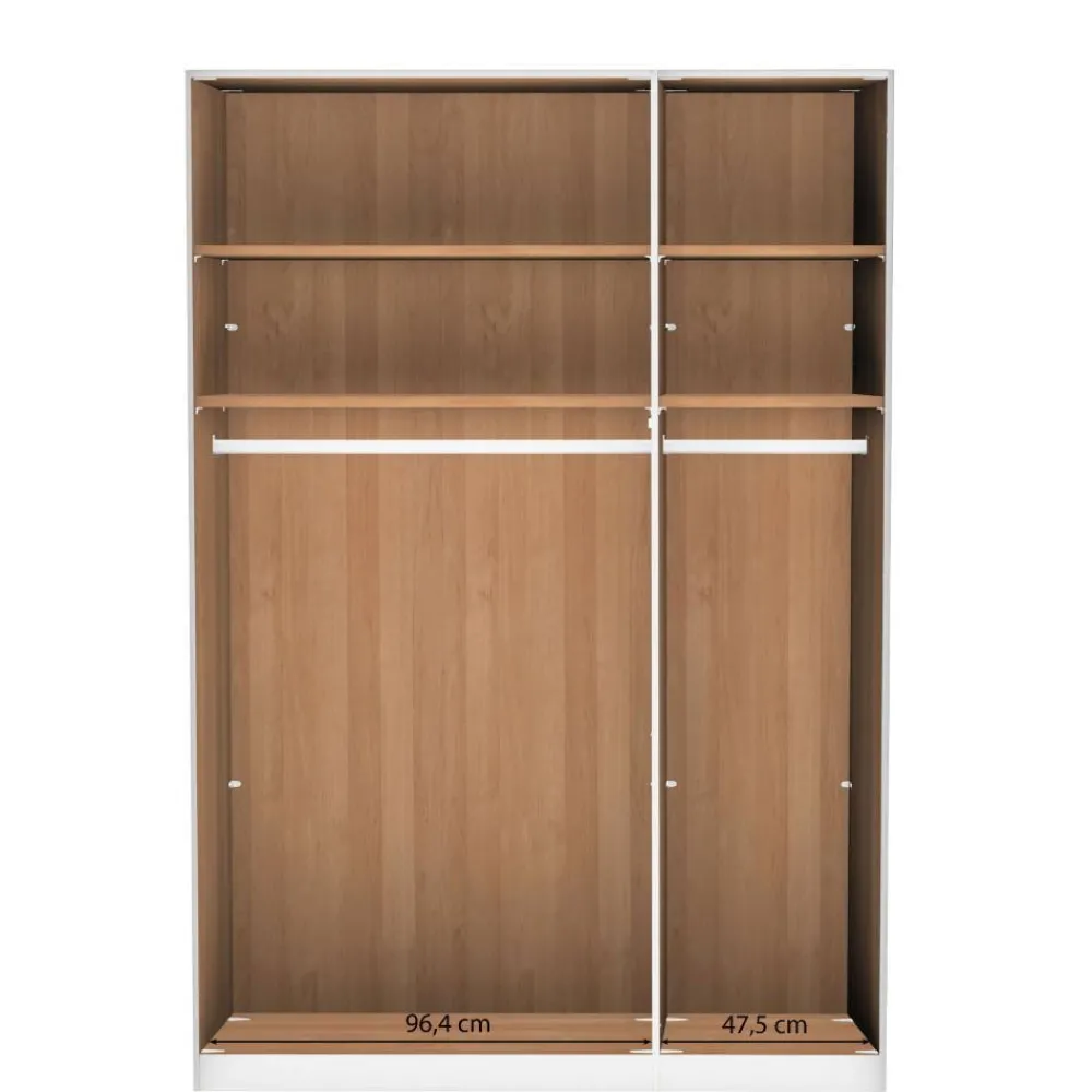 Wohnen Kleiderschränke<3-türiger Schlafzimmerschrank modern - Angelina