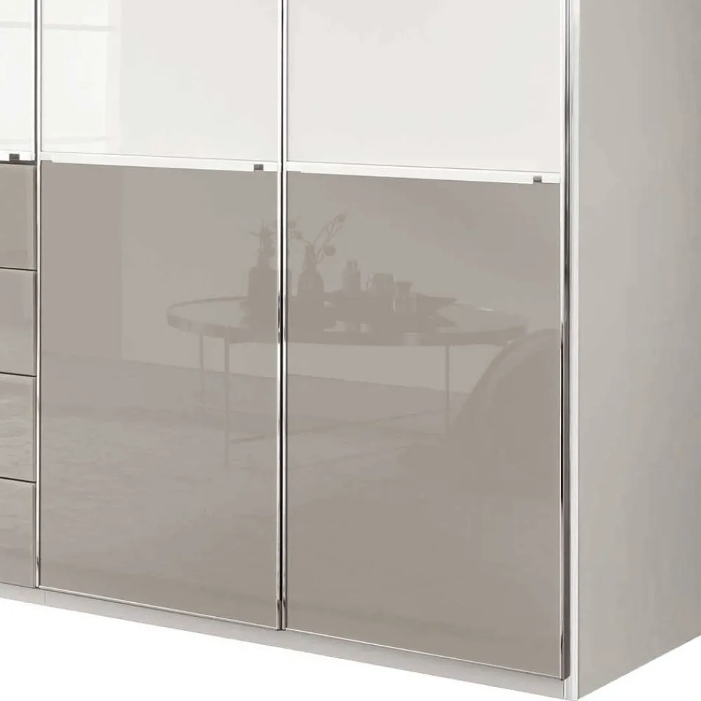 Wohnen Kleiderschränke|Schränke<6-türiger Schlafzimmer-Schrank modern - Pascan