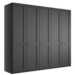 Wohnen Kleiderschränke|Schränke<5-türiger Schlafzimmerschrank - modernes Landhaus - Mataram