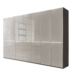 Wohnen Kleiderschränke|Schränke<7-türiger Schlafzimmer-Schrank zweifarbig - Korcula