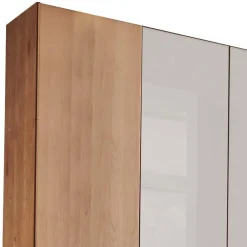 Wohnen Kleiderschränke|Schränke<8-türiger Schrank in Erle teilmassiv - Dilacco