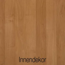 Wohnen Kleiderschränke|Schränke<4-türiger Schwebetürenschrank in Eiche Bianco - Brownie