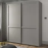 Wohnen Kleiderschränke<2-türiger Schwebetürenschrank mit Metallgriffen - Ridonna