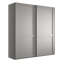 Wohnen Kleiderschränke<2-türiger Schwebetürenschrank mit Metallgriffen - Ridonna