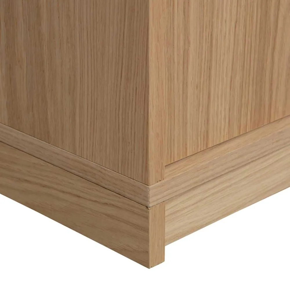 Wohnen Tv & Hifi-Möbel|Lowboards<2-türiger Unterschrank für TV in Eiche - Ewana