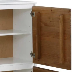 Wohnen Highboards<4-türiges Highboard im Scandi Chic - Chihu