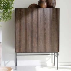 Wohnen Schränke<2-türiges Highboard mit Bodenfreiheit - Tamega